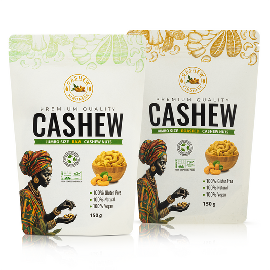 Premium Cashew Duo – Taste the Heart of Tanzania (2×150g)