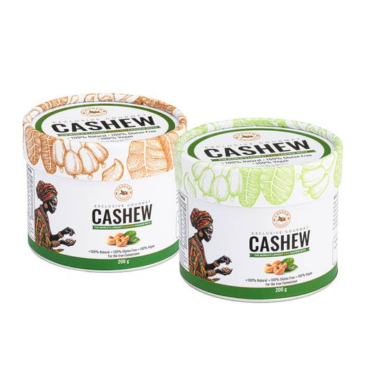 Exclusive Cashew Duo – The King of Cashews from Tanzania (2×200g)