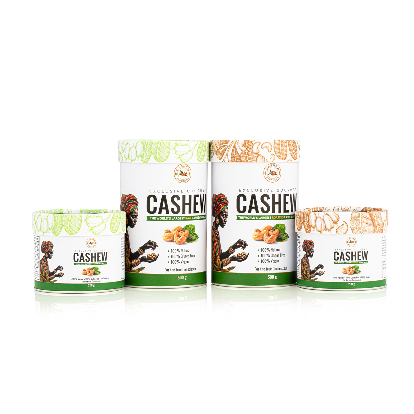 Exclusive Gourmet Quality Raw Cashew Nuts 200g