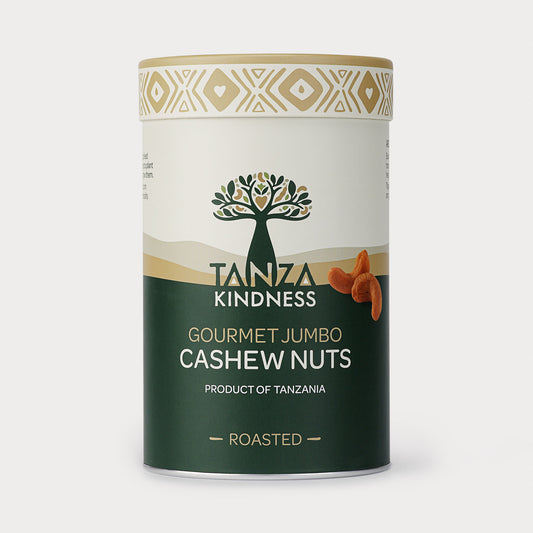 Lightly Roasted Tanzanian Cashews - 500g