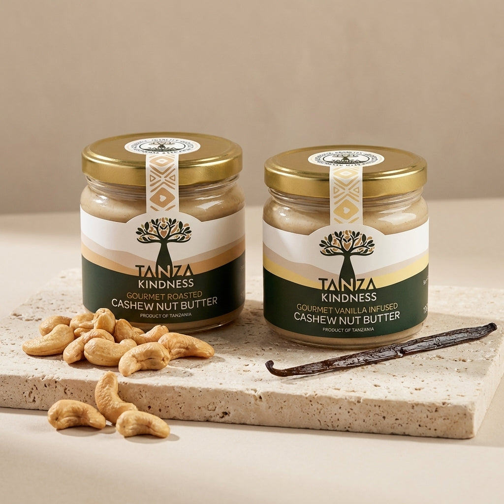 The Cashew Indulgence Duo – Gourmet Cashew Butter Collection