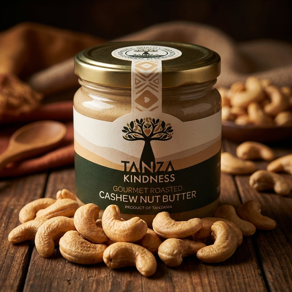 Tanzanian Gourmet Roasted Cashew Nut Butter