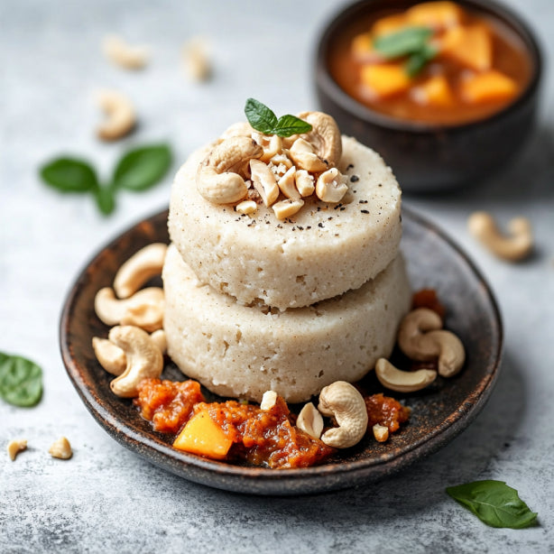 cooking Cashew & Coconut Ugali